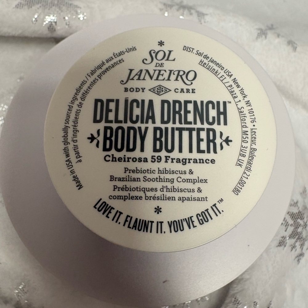 Sol de Janeiro Delicia Drench Body Butter Cheirosa 59 Fragrance 50 ML New